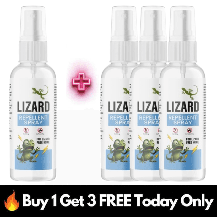 Powerful Lizard Repellent Spray - Natural lizard control solution